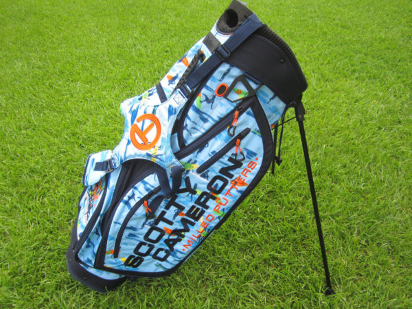 scotty cameron 2022 limited release masters blue surfer pathfinder circle t carry stand golf bag titleist