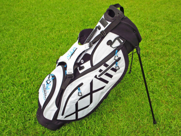 scotty cameron 2024 michael jordan grove xxiii 23 white and black pathfinder carry stand golf bag