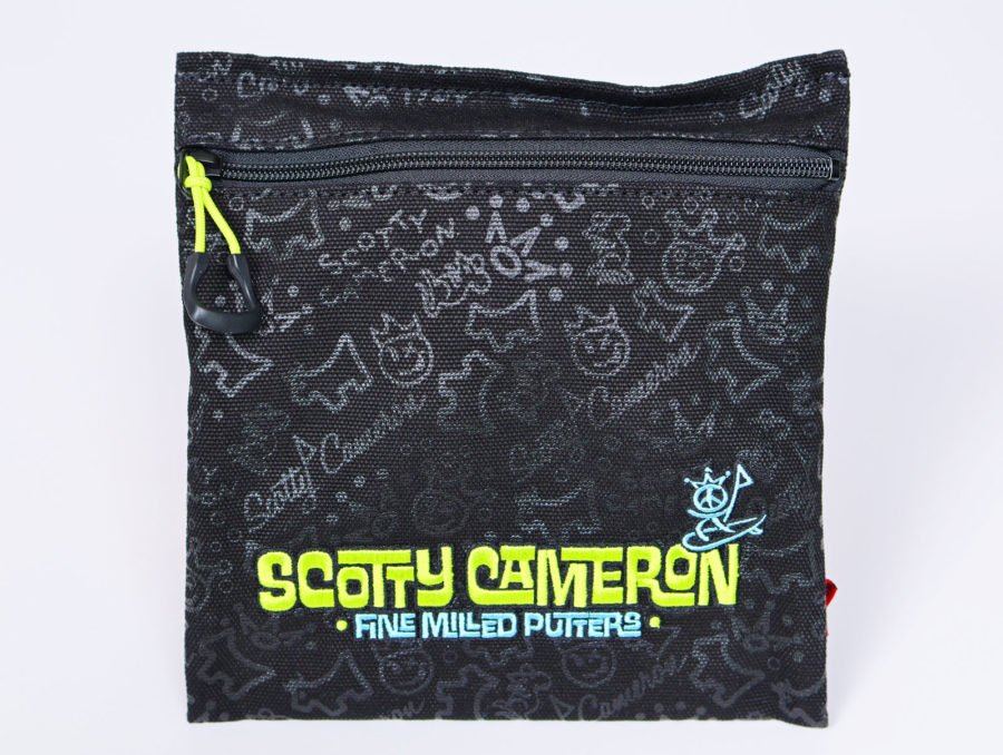 scotty cameron encinitas california gallery circle t fine milled putters black aluminum indoor practice putting cup with king peace surfer logoed titleist prov1 golf balls