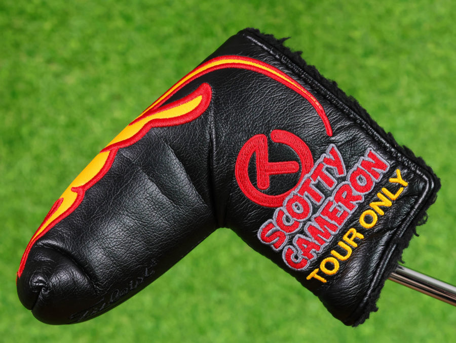 scotty cameron for tour use only circle t blade putter headcover for golf club