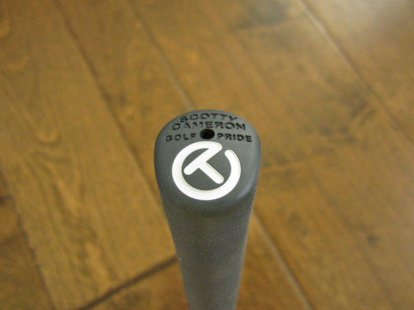 scotty cameron for tour use only grey and white pistolini plus circle t putter grip