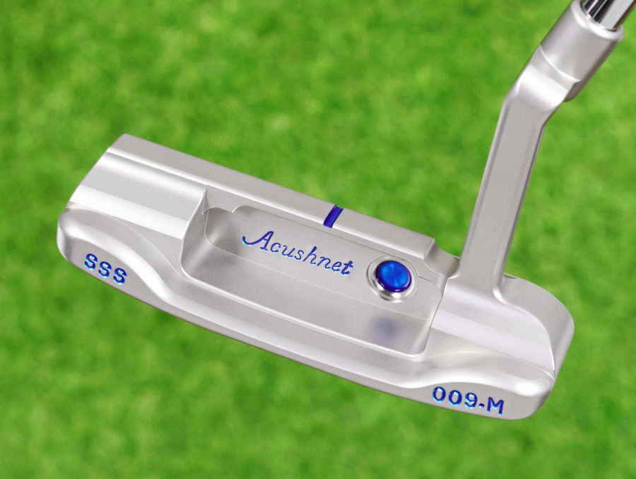 scotty cameron tour only left hand lh sss masterful 009m circle t 350g putter with acushnet king surfer and cherry bombs stamps top line golf club