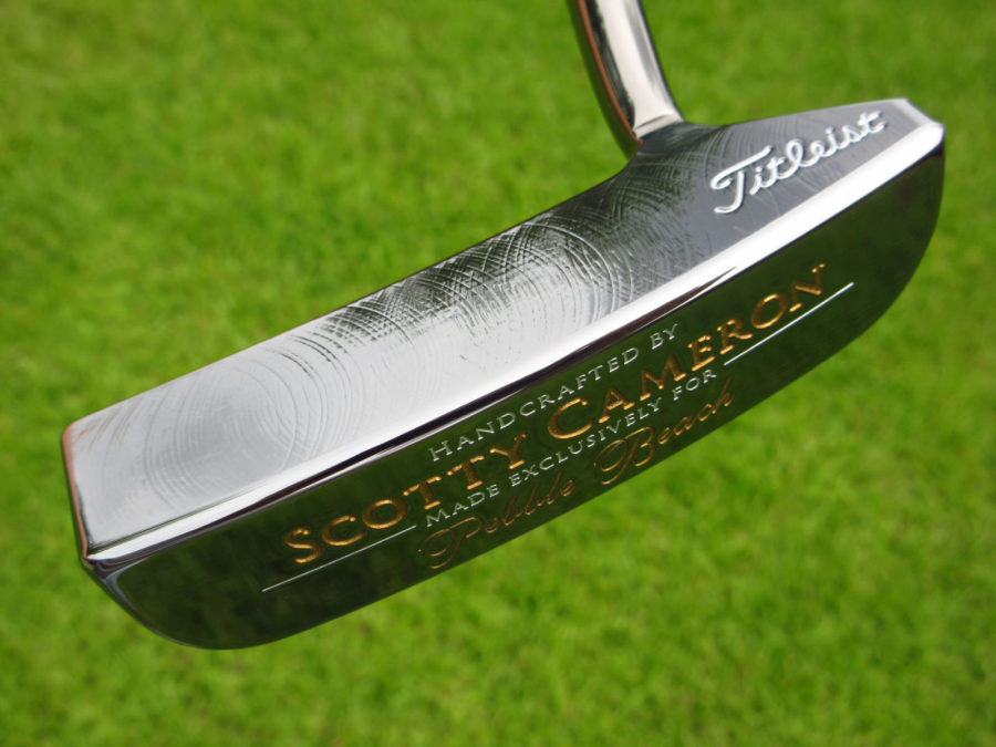 scotty cameron limited edition made for pebble beach black pearl circa 2 putter golf club
