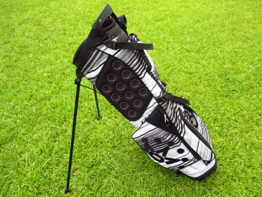 scotty cameron tour only 2024 cinco de mayo noche oscura black and white circle t carry stand golf bag