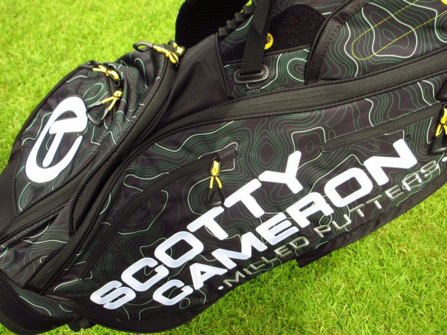 scotty cameron tour only 2024 masters augusta topo greens pathfinder circle t carry stand golf bag