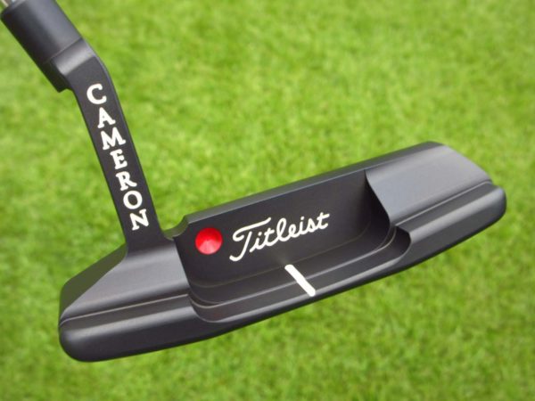 scotty cameron tour only 3x black carbon newport 2 tri sole solid cavity tour dots putter golf club