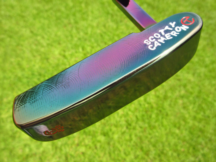 scotty cameron tour only black pearl 009 circle t 350g putter with fujikura graphite shaft golf club