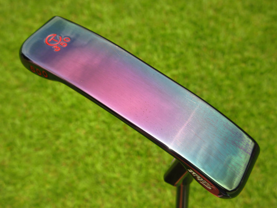 scotty cameron tour only black pearl 009 circle t 350g putter with fujikura graphite shaft golf club