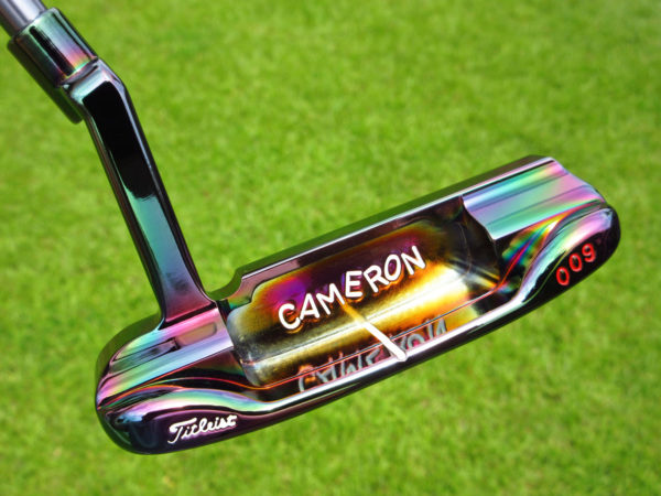 scotty cameron tour only black pearl 009 circle t 350g putter with fujikura graphite shaft golf club