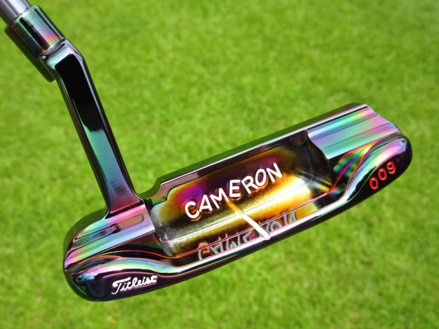 scotty cameron tour only black pearl 009 circle t 350g putter with fujikura graphite shaft golf club