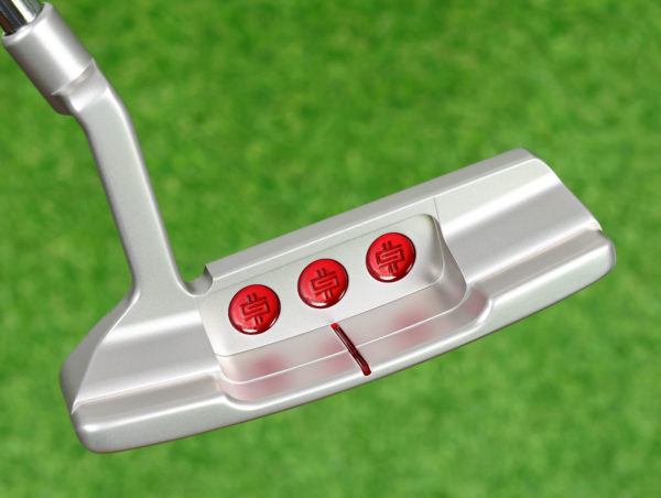 scotty cameron tour only gss timeless circle t 330g putter with script titleist stamp and money sign stamped cherry bombs golf club
