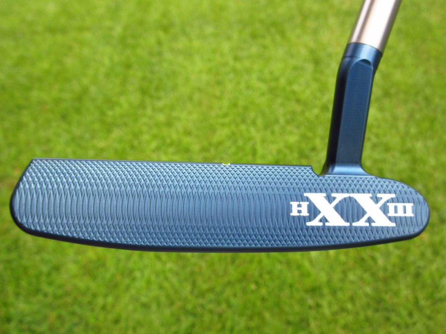scotty cameron limited release holiday 2023 h23 mystic blue newport 1.5 flojet neck putter golf club