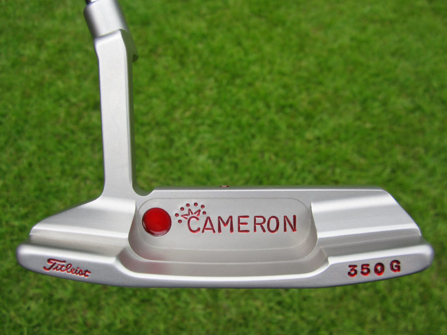 scotty cameron tour only sss tri sole newport 2 handstamped circle t 350g putter with cherry bombs golf club