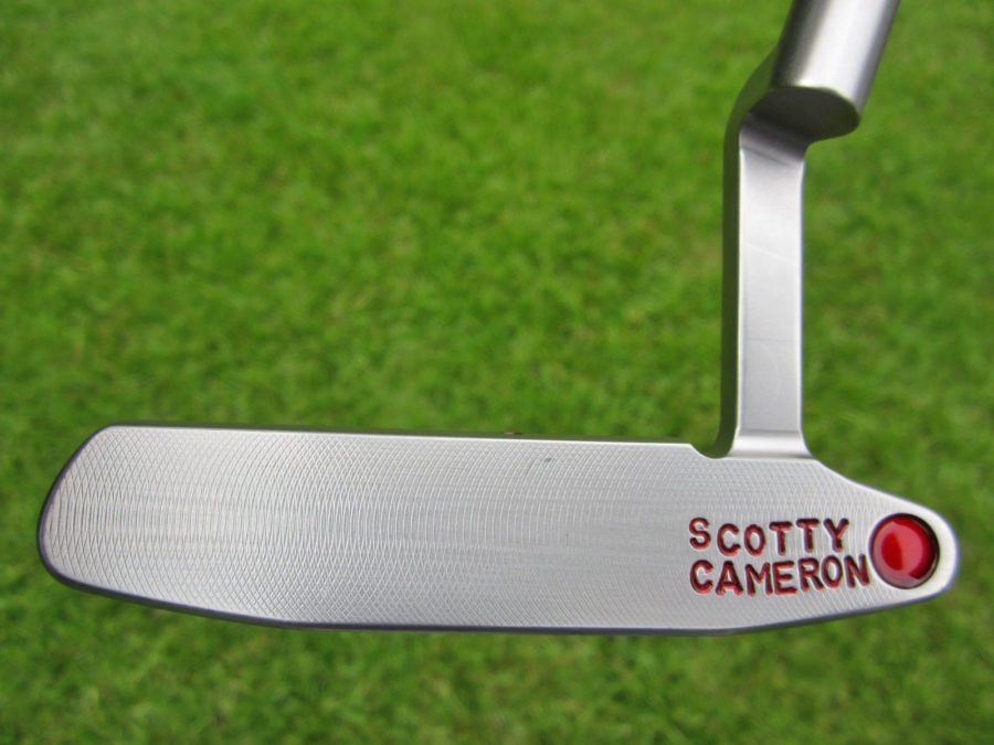 scotty cameron tour only sss tri sole newport 2 handstamped circle t 350g putter with cherry bombs golf club